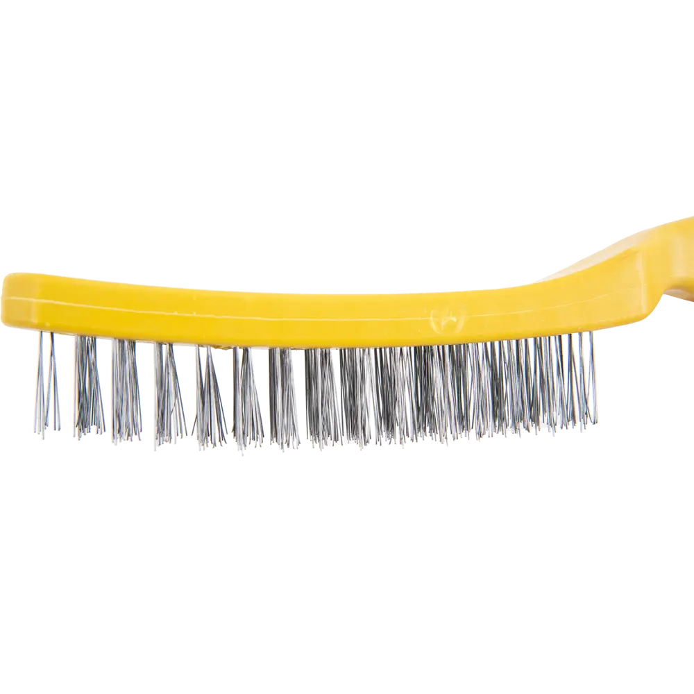 Щетка по металлу Santreyd пятирядная с пластиковой ручкой 260 мм 86487342 STLM-0843940 - Вид №1