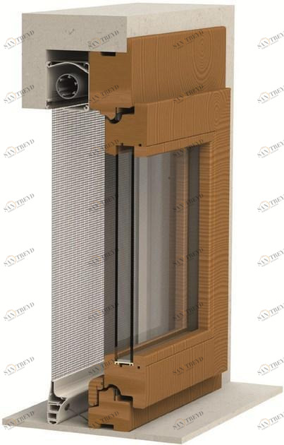 Mv Line Встраиваемая вертикальная москитная сетка Uragano sun-id-1489438