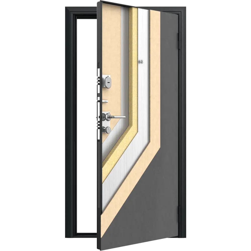 Дверь входная металлическая Премиум New 88x205 см правая венге классик DOORHAN STLM-2084353 - Вид №4