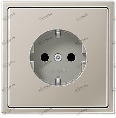 JUNG Электрическая розетка из нержавеющей стали Ls 990 sun-id-1506819