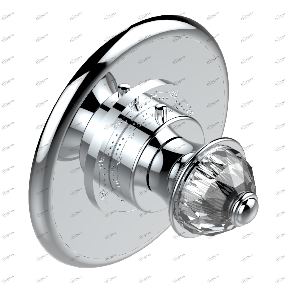 E53-15EN16EM Ручка регулировки для термостата EUROTHERM N°8105N, 8200N, 8300 Thg-paris Najem Хром E53 15EN16EM  A02 CAT.A