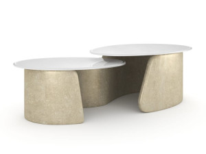 Стеклянный журнальный столик