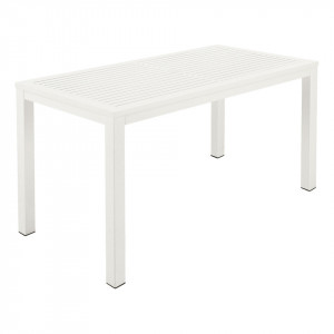 Code: 2AUAN14.02 Aura алюминиевый узкий стол 140 Teak  Aura Dining