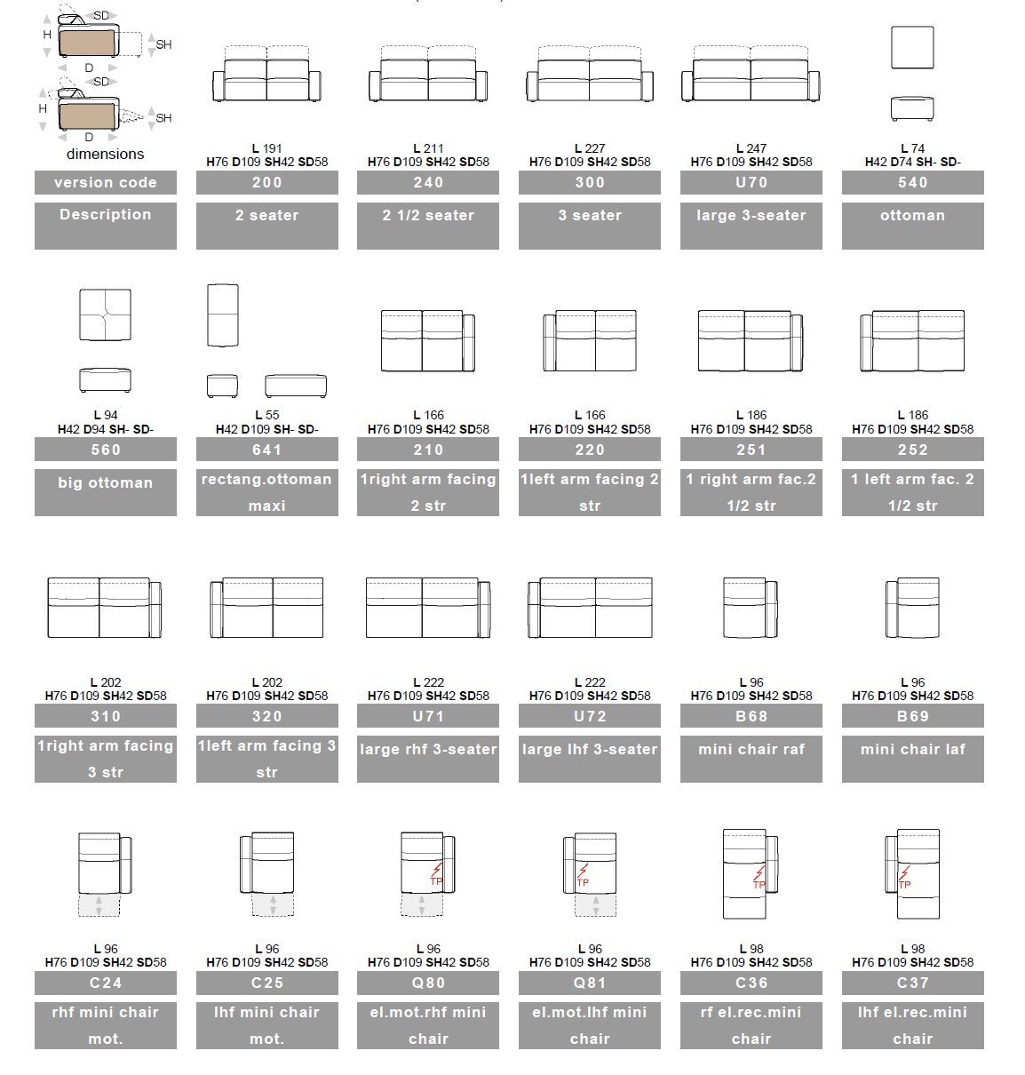 Кожаный угловой диван с электрическим движением Calia Italia премиум ARCH-00100084 - Вид №6