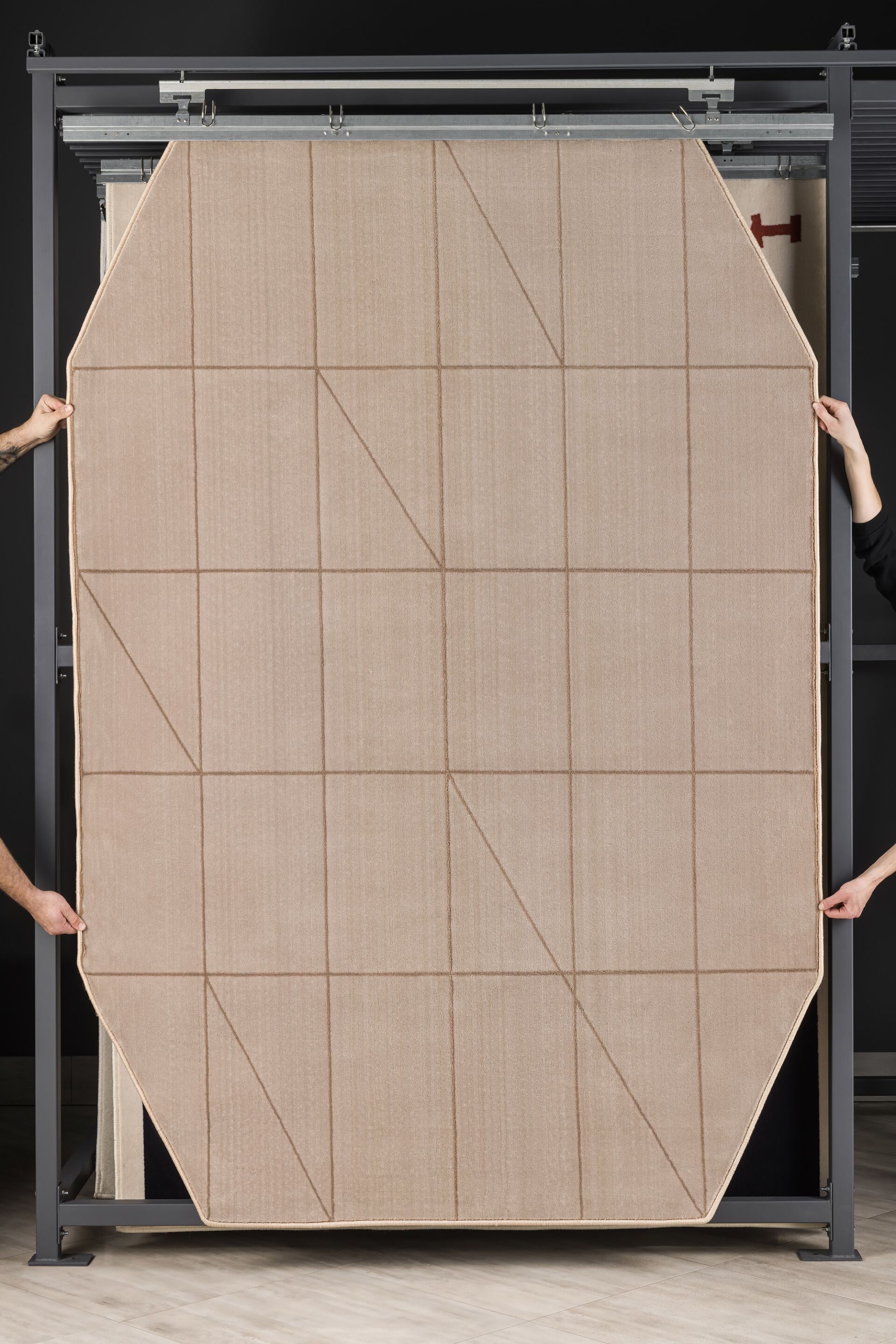 Узорчатый полипропиленовый ковер Shishka Project NOTEBOOK ARCH-00063655