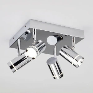 Спот потолочный светодиодный на 4 лампы хром Stalk 20064/4 EUROSVET STALK 00-3891314 Хром