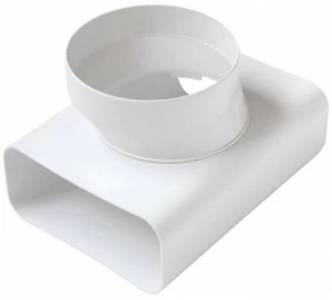 First Corporation Вертикальный эксцентриковый t-образный фитинг La ventilazione Crtv229b
