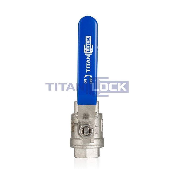 1in, шаровый кран, резьба BSP, нерж. сталь TL100BVSS TITAN LOCK  - Вид №5