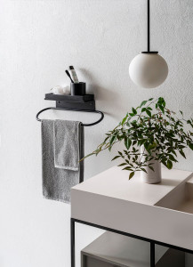 Держатель для полотенец с металлическим кольцом