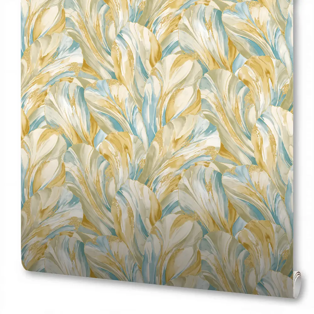 Обои флизелиновые New Age Mari золотые 1.06 м NA8629-27 STLM-2155237