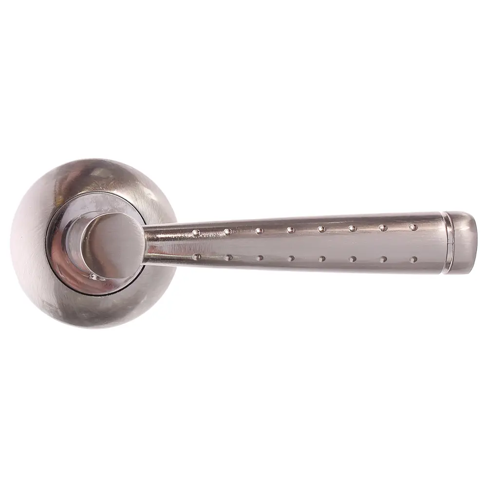 Ручка дверная на розетке Фабрика замков A 103, цвет матовый никель STLM-2060384