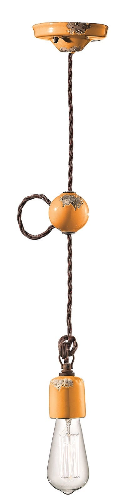 Регулируемый керамический подвесной светильник FERROLUCE Винтаж ARCH-00057937 - Вид №12