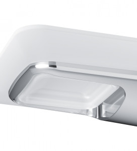 A50A34200 Стеклянная мыльница с настенным держателем хром шт AM.PM Inspire 2.0