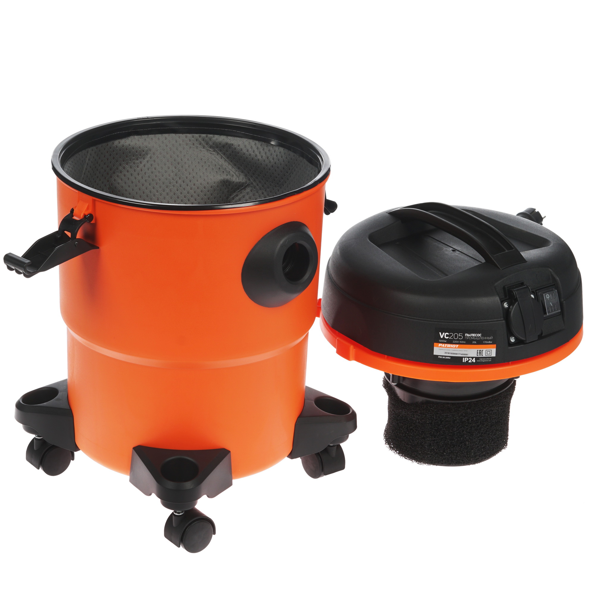 Строительный пылесос  Patriot VC 205 8140089 STDN-0038939 - Вид №5