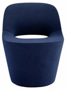 Tacchini Мягкое вращающееся кресло