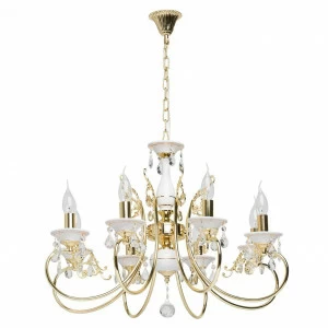 Подвесная люстра MW-Light Свеча 25 301018208 белая MW-LIGHT ДИЗАЙНЕРСКИЕ, СВЕЧА 188193 Белый
