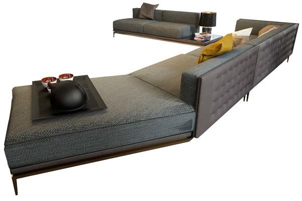 Visionnaire Модульный угловой диван из ткани sun-id-1422483 - Вид №1