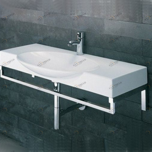 SWL002 Подвесная раковина настенная овальная ArtCeram  белая 