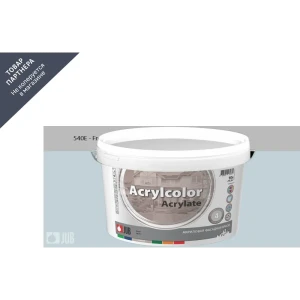 91365871 Краска фасадная Jub Acrilcolor 1009797-540e цвет голубой матовый база A 2 л STLM-1484879