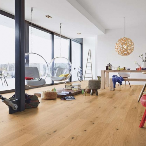 Паркетная доска Meister PD 400 Cottage Витал 8377 Дуб Рустик с брашью (Текстурированная) 2200х180 мм 2300200018 - Вид №6