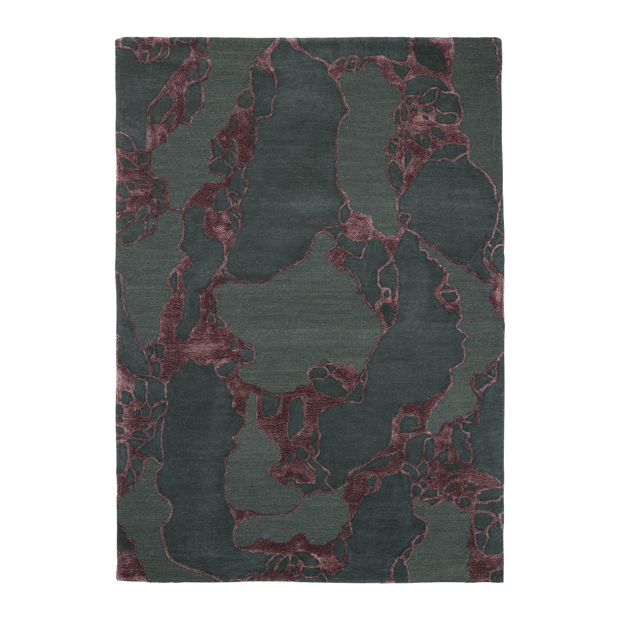 2000983230331 Ковер Arco bordeaux 200x300 LINIE DESIGN 