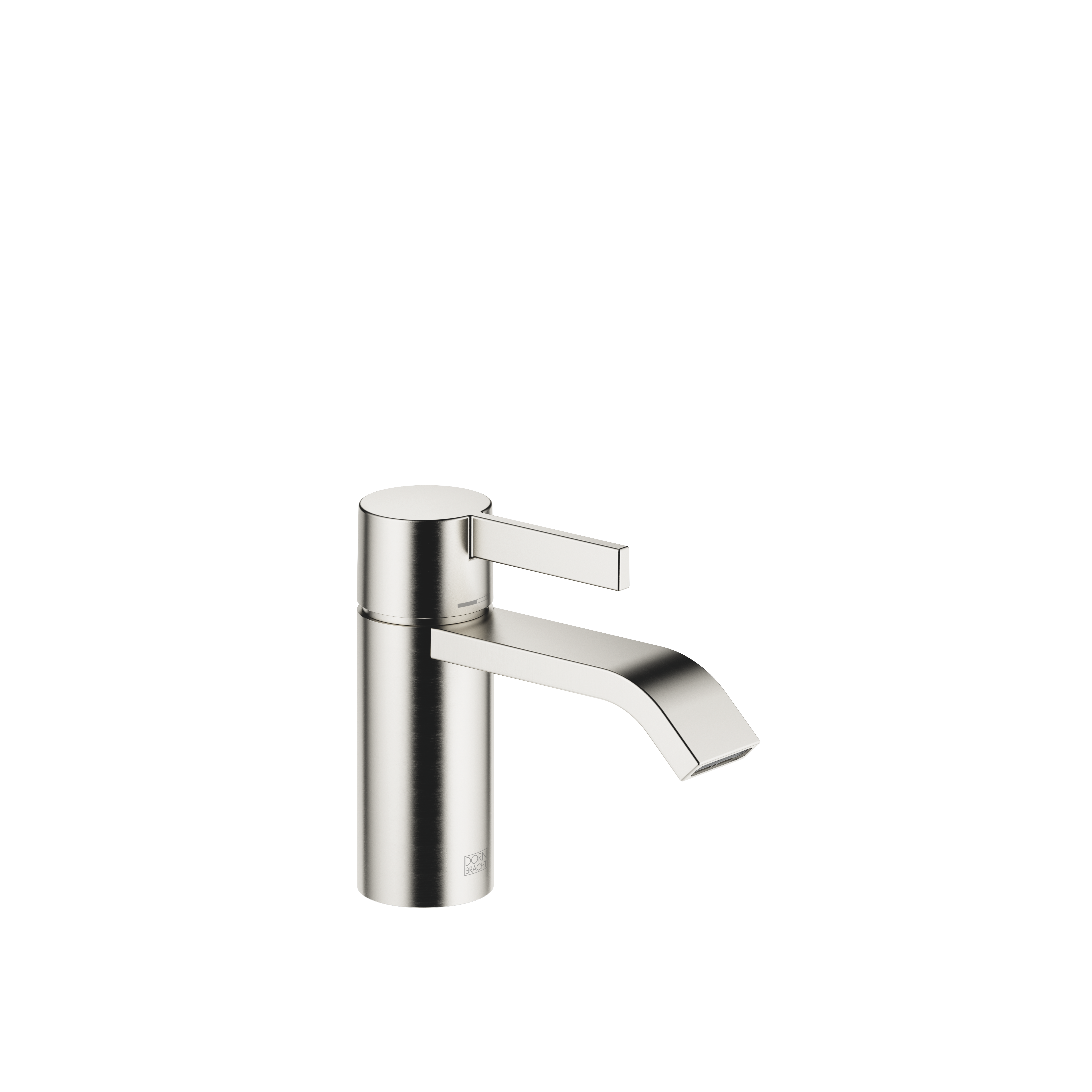 IMO Смеситель для раковины, однорычажный, без донного клапана - матовая платина 33521671-06 DornBracht