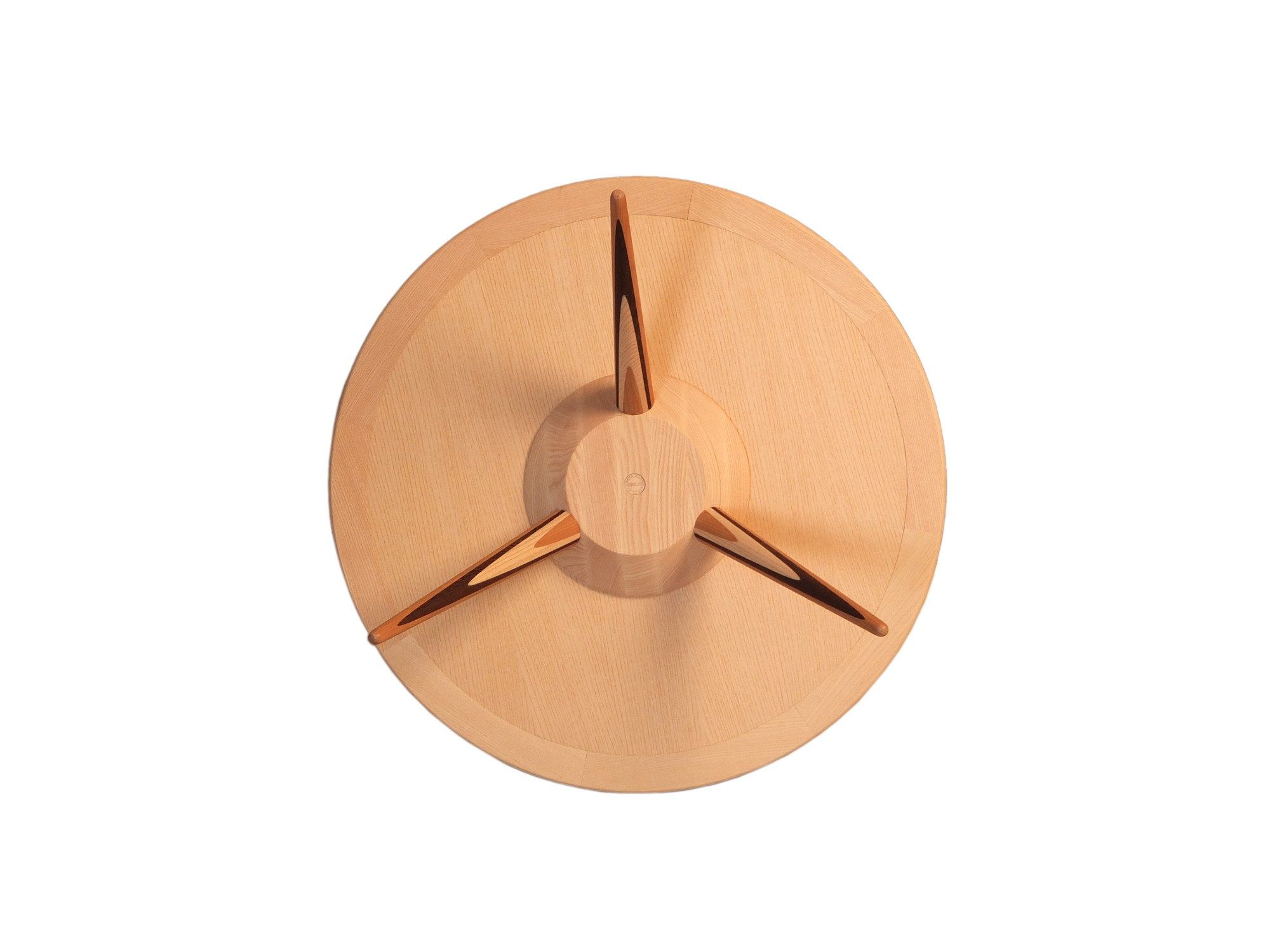 Журнальный столик с черным хрустальным верхом и деревянными ножками Morelato Carambola ARCH-00099042 - Вид №2