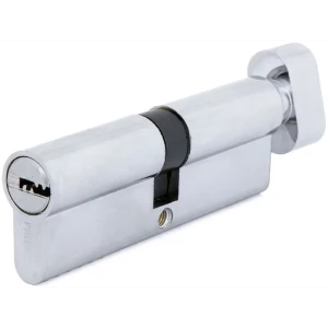 Цилиндр Palladium BK CP, 45x45, ключ/вертушка, цвет хромированный 82605170 STLM-2167155