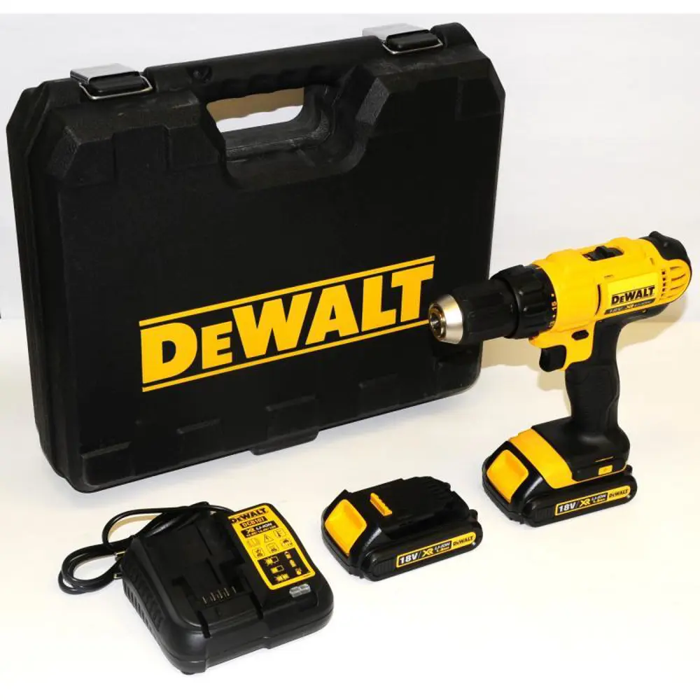 Шуруповерт DeWalt DCD771C2, Li-ion 18 В, 1,3 Ач 17315543 STLM-2066427 Santreyd  - Вид №1