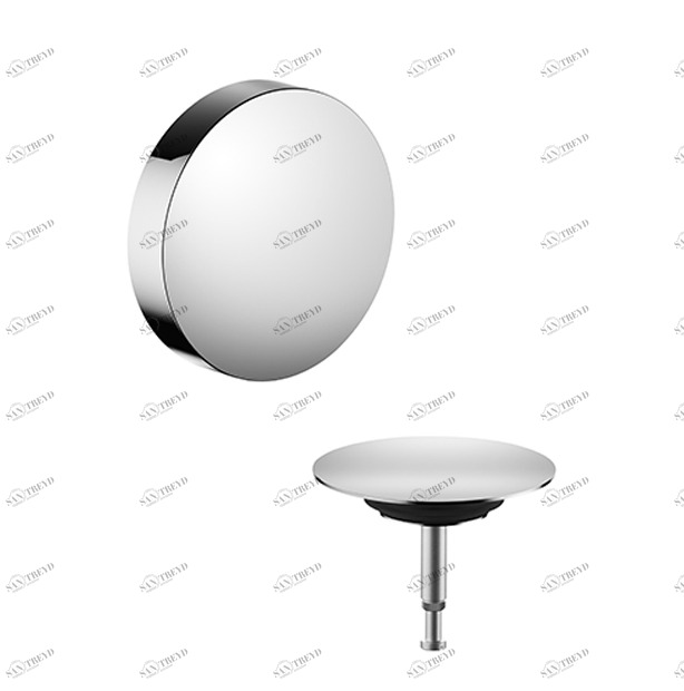 Излив для ванны со сливным/переливным устройством - чёрный матовый 3624797033 DornBracht 