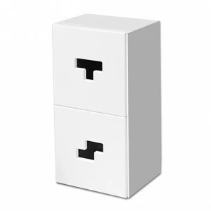 Полка детская навесная вертикальная "Продленка" МАНДАРИН ПРОДЛЕНКА 178754 Белый