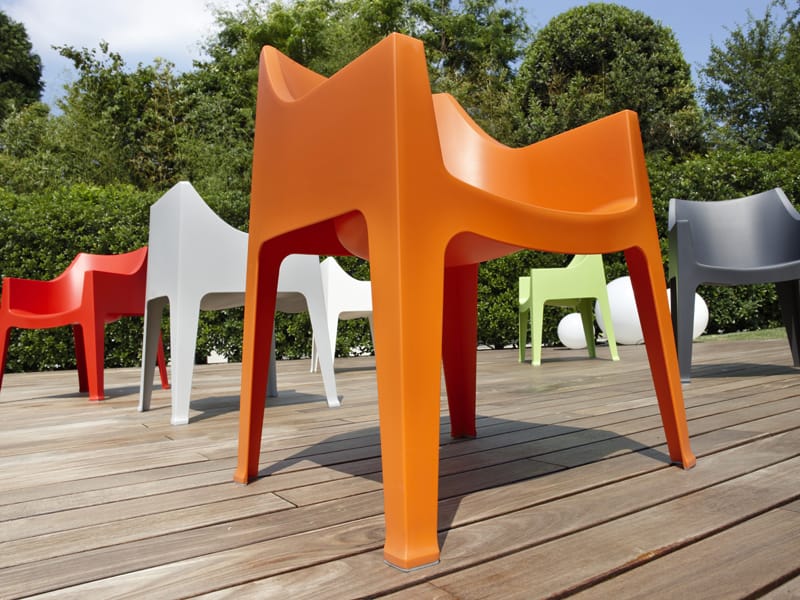 Штабелируемый стул из полипропилена с подлокотниками S-CAB Coccolona ARCH-00057264 - Вид №12