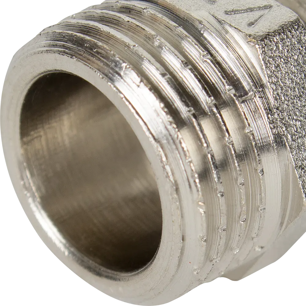 Ниппель переходной Valtec 1/2"х1/4", никелированная латунь VTr.580.N.0402 82164855 STLM-2180423  - Вид №2
