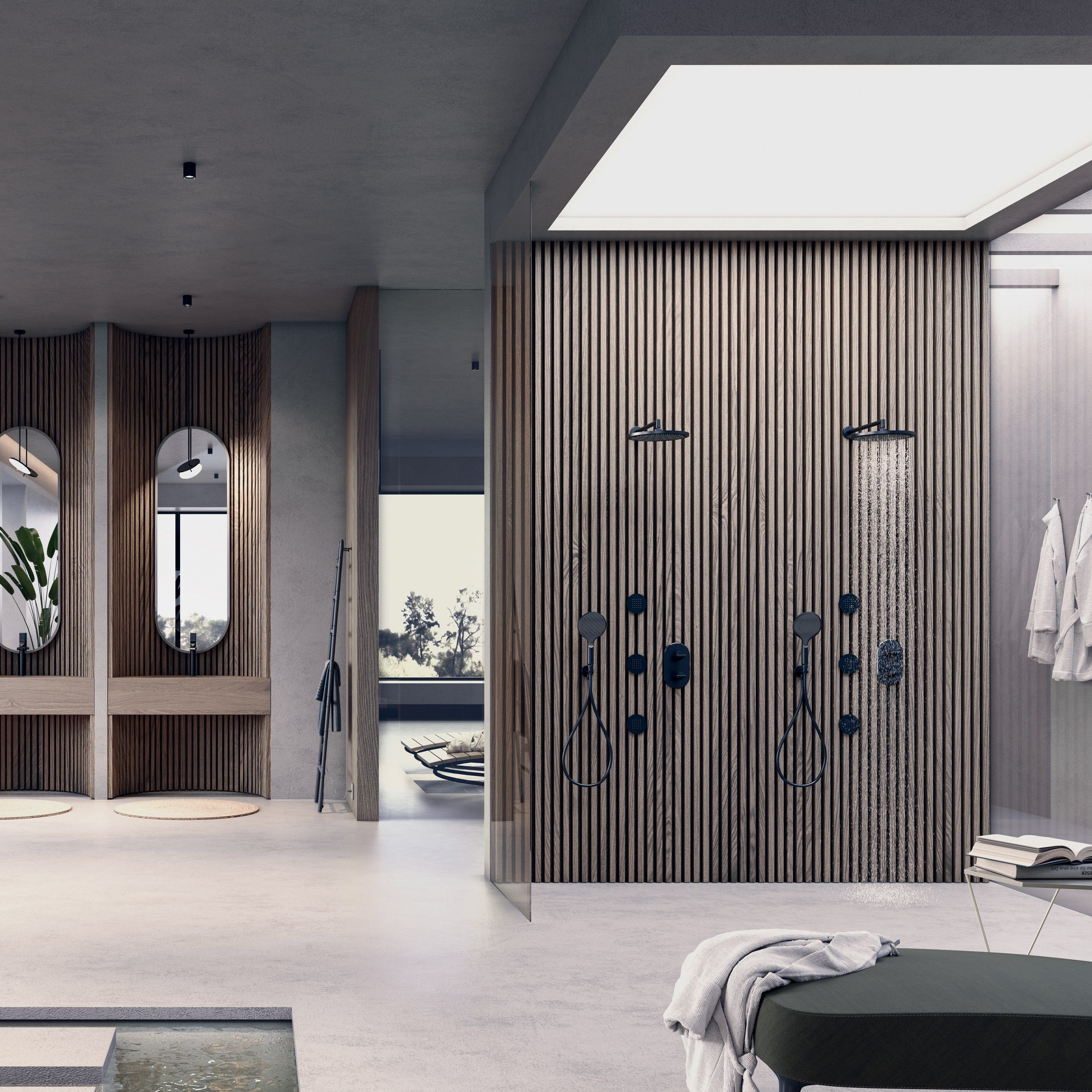 Круглая насадка для душа Bossini Apex ARCH-00035824 - Вид №7