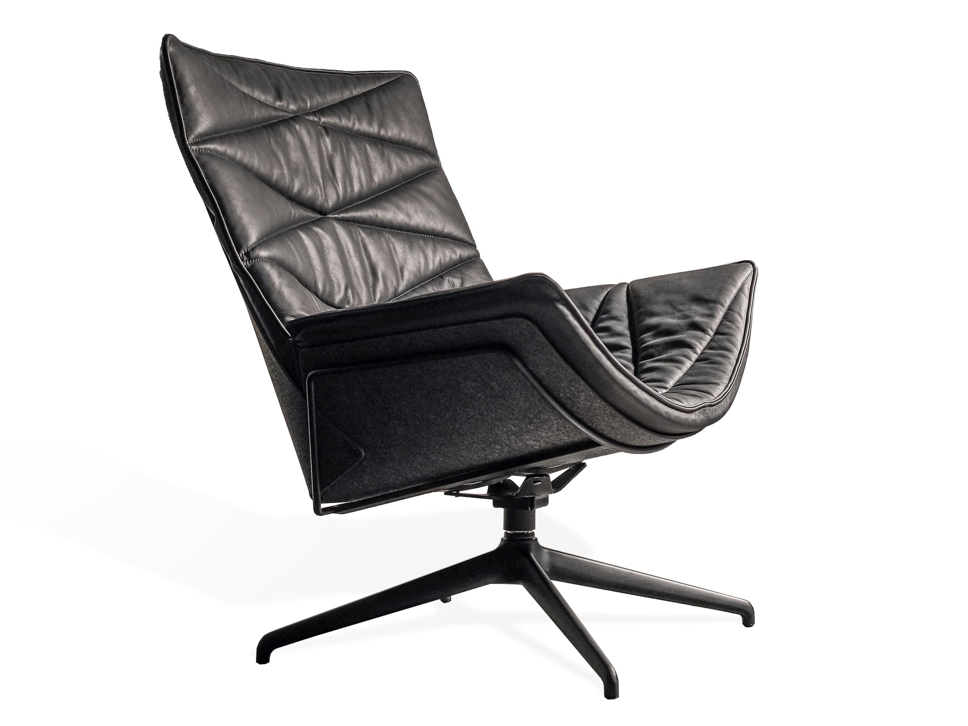 Спицевое вращающееся кресло с подлокотниками KFF Nest Pure ARCH-00101561 - Вид №4