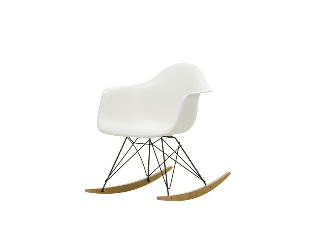 Мягкое тканевое кресло-качалка с подлокотниками VITRA Eames Plastic Chair ARCH-00023828 - Вид №60