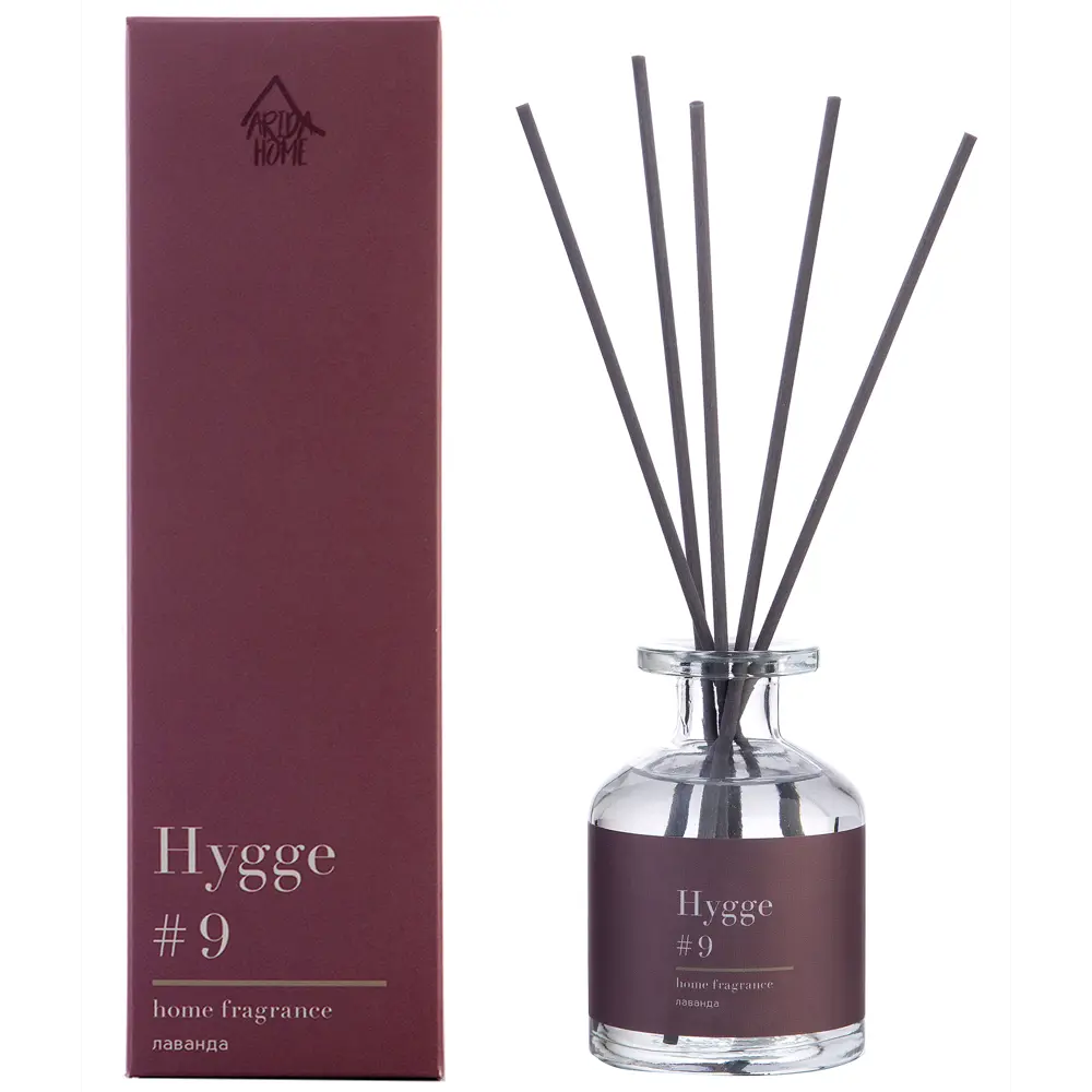 Аромадиффузор ARIDA HOME Hygge с лавандой для атмосферы уюта 89144901 STLM-0079080