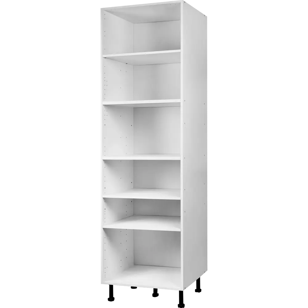 Колонка напольная 60x200x56 см, ЛДСП, цвет белый 13252207 STLM-2194297 DELINIA 