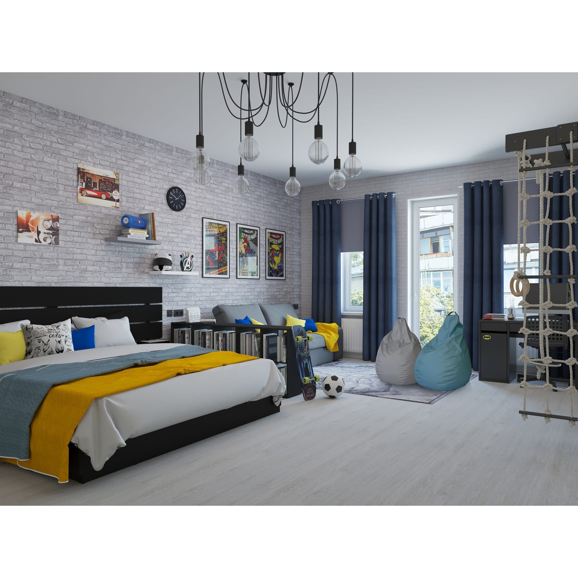 82481043 Часы настенные «» 31 см Графит Santreyd  - Вид №5