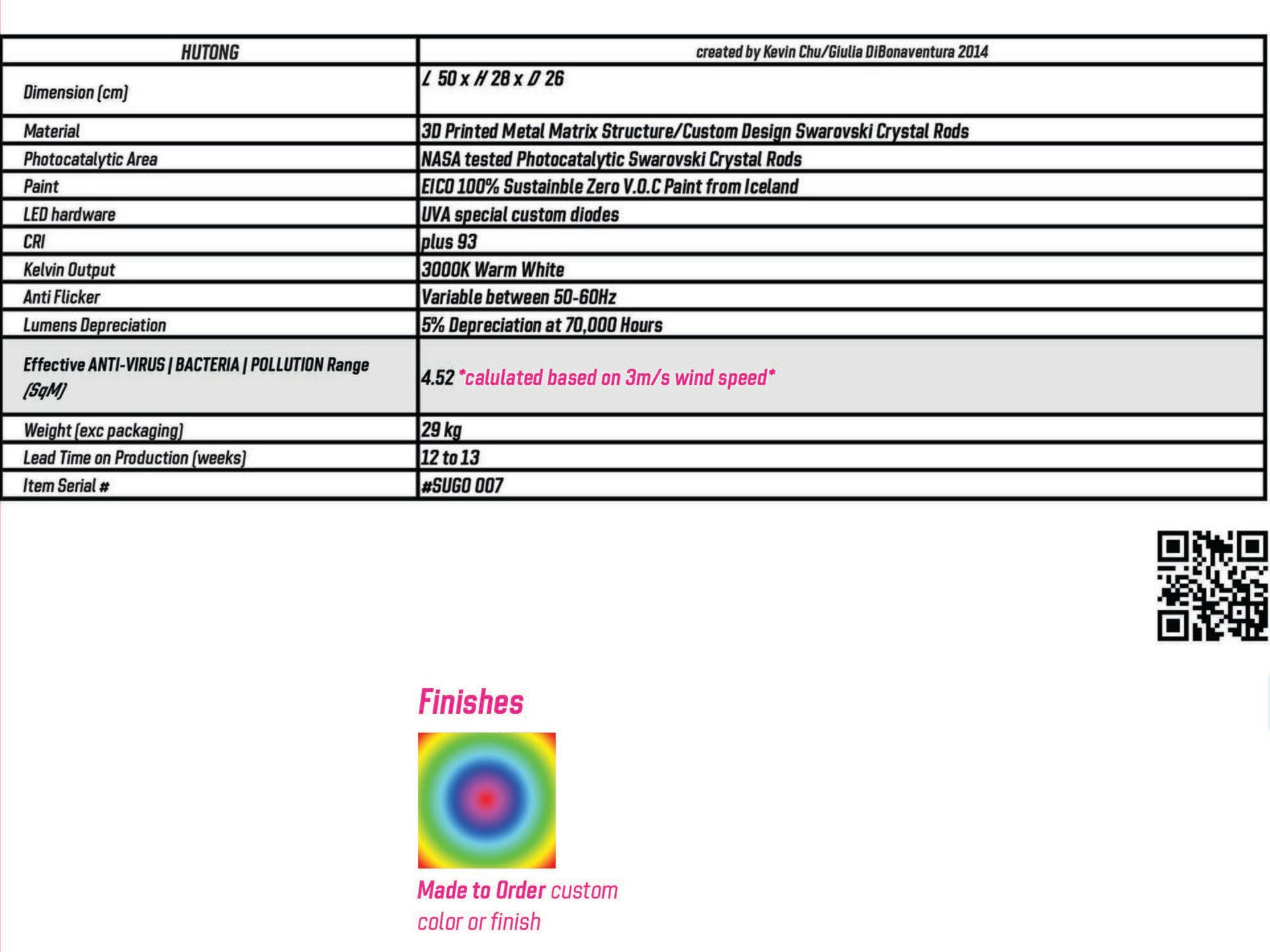 Фотокаталитическая обработка Кристалл световая скульптура Creazione SUGO HUTONG ARCH-00040505 - Вид №4