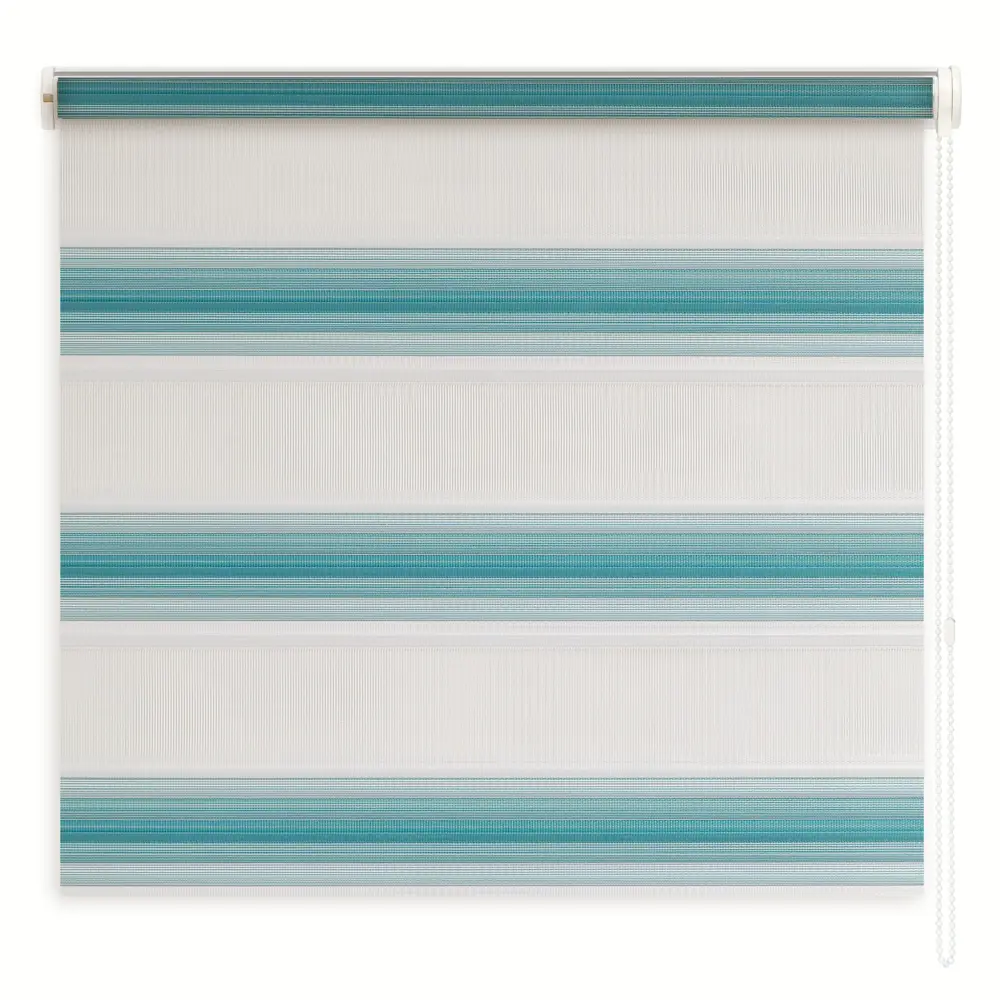 Штора рулонная день-ночь Palermo 150x250 см бирюзовая 89071367 STLM-2154148 MIAMOZA Д/н Palermo