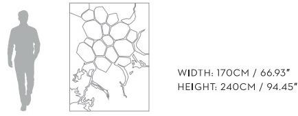 Duquesa & Malvada Прямоугольный шерстяной коврик  Dmr002  - Вид №1