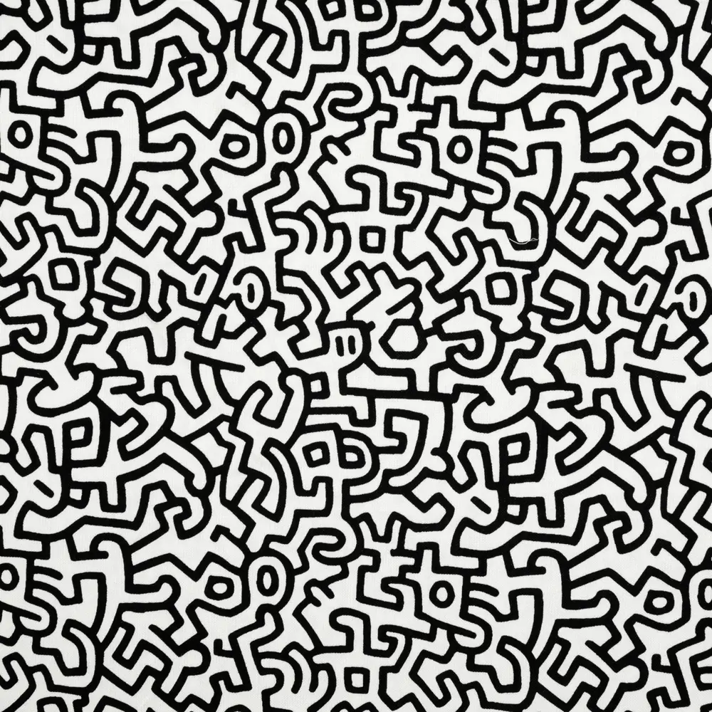 Штора на ленте Pop Art, 160x280 см, абстракция, цвет белый GARDEN STLM-2177561 - Вид №1