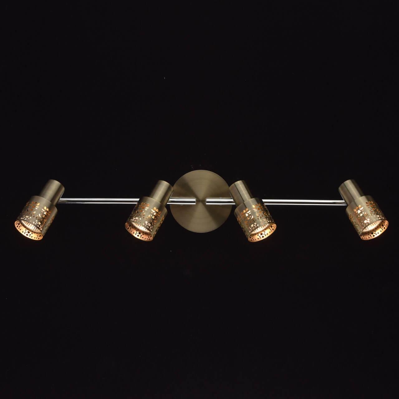 Спот настенный бронзовый De Markt "Азур 2" 540021104 DE MARKT АЗУР 00-3891879 Бронза  - Вид №1