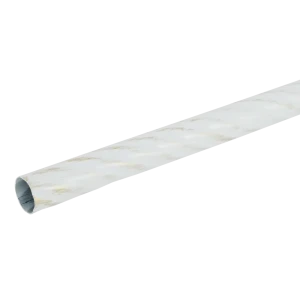 Штанга витая Orbis 160 см, металл, цвет античный белый