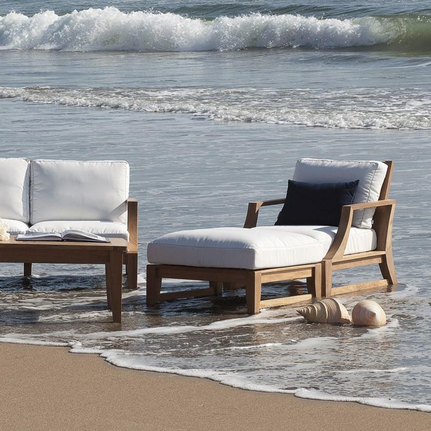 JANUS et Cie Подставка для ног из тика Relais sun-id-1419556 - Вид №7