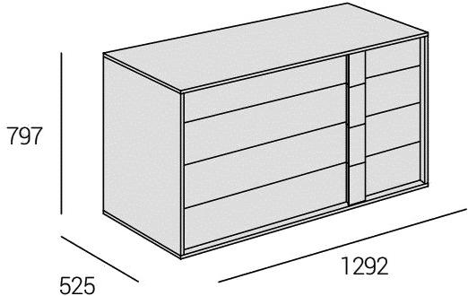Dall'Agnese Комод из дерева Flipper sun-id-1439072 - Вид №2