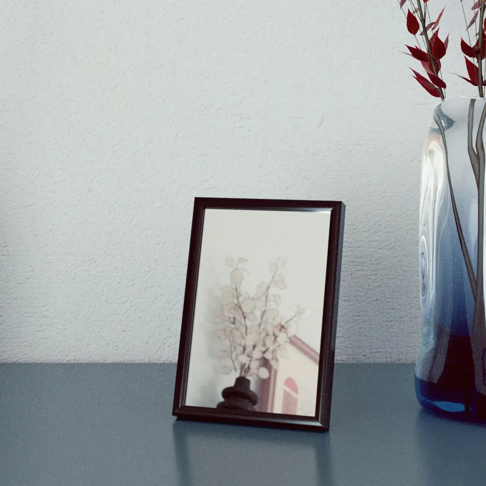 INSPIRE Lila — настольное зеркало с подставкой, черное 84466789 STLM-0050461