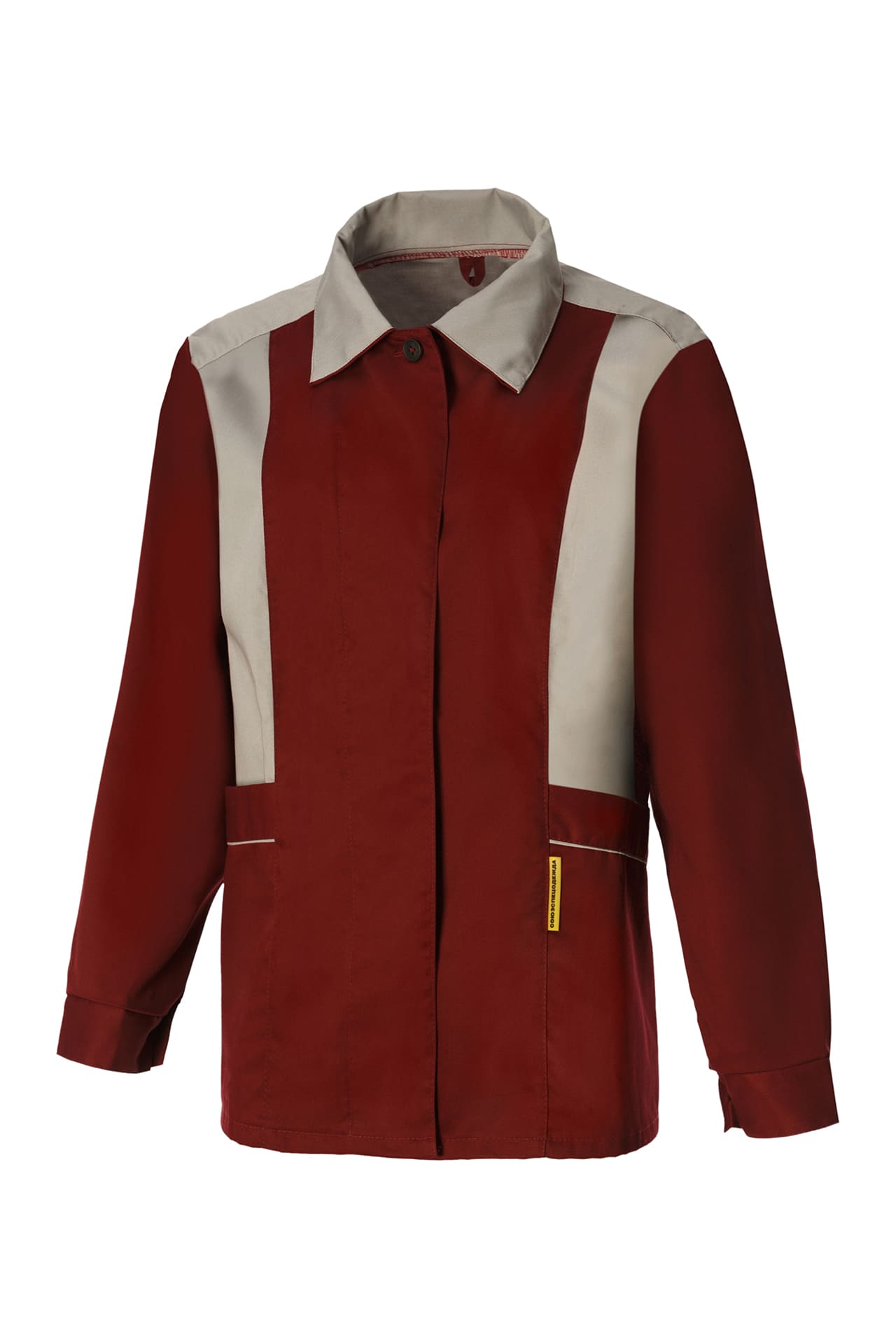 65527 Костюм "Эксперт-2" женский бордовый  Летняя спецодежда  размер 56-58/170-176  - Вид №1