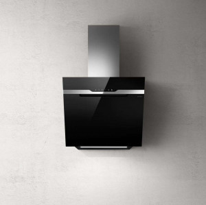 MAJESTIC BL/A/60-PRF0117381A Вытяжки / кухонный эксклюзив.пристенная наклонная, 60 см, 1200 куб.м., сенсорное управление, черное стекло Elica